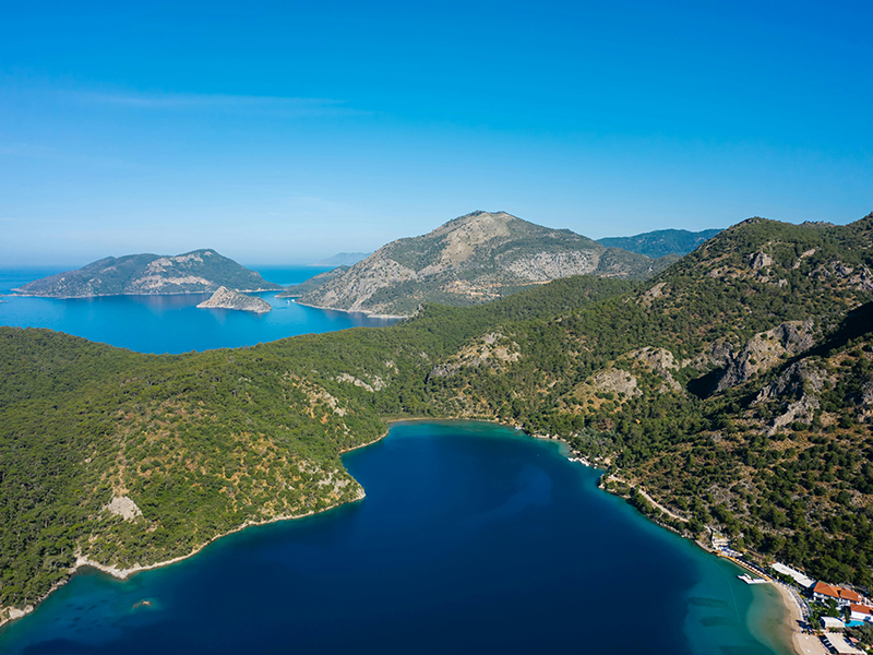 Şövalye Island in Fethiye