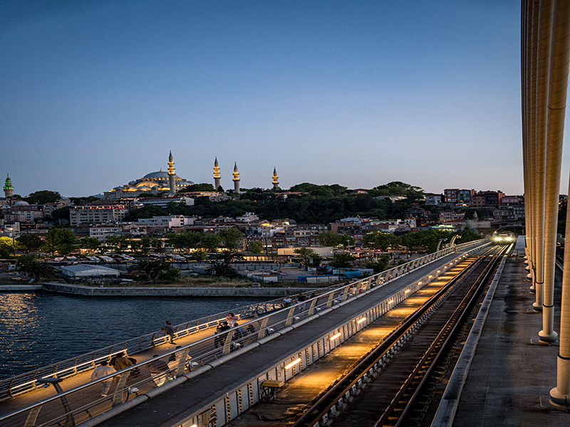 Northern Rail Crossing Istanbul